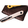 Нож складной MR.BLADE ASTRIS Gen.2 (Black Stonewash, G10 Tan) MB700-BSW